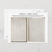 Gibbons v. Ogden, 22 US 1 (1824) ポストカード (正面/裏面)