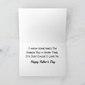 Gibbons You a Happy Father's Day Card カード (内部)