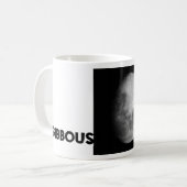 Gibbous月のマグ コーヒーマグカップ (正面左)