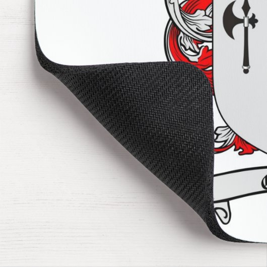 GIBBSの家紋- GIBBSの紋章付き外衣 マウスパッド (コーナー)