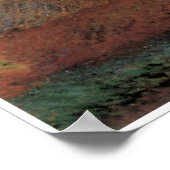 Giberny，サンセット， 1888-89 ポスター (角)