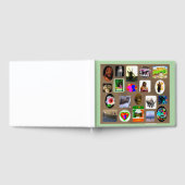 Gibneyあなたの写真ここに博物館ザズルのフレーム ゲストブック (全面)