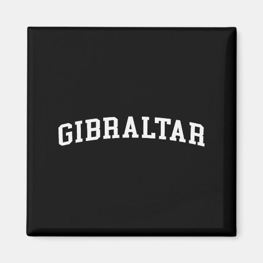 Gibraltar  マグネット (正面)