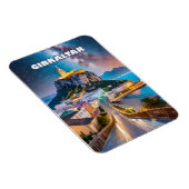 Gibraltar, carrefour des horizons et des voyages マグネット (右側)