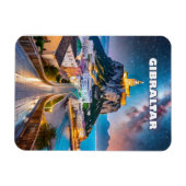 Gibraltar, carrefour des horizons et des voyages マグネット (横)