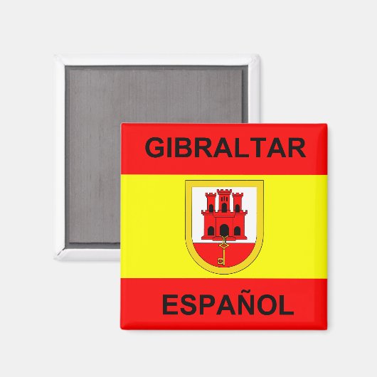 Gibraltar Espanol マグネット (正面/裏面)