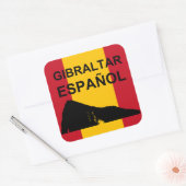Gibraltar Espanol 6 スクエアシール (封筒)