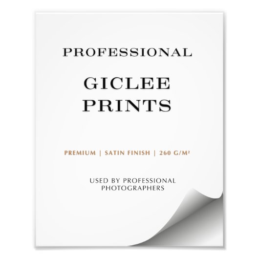 Giclee Art Prints - Professional Quality 260 g/m² フォトプリント (正面)