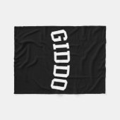 Giddo フリースブランケット (正面(横))