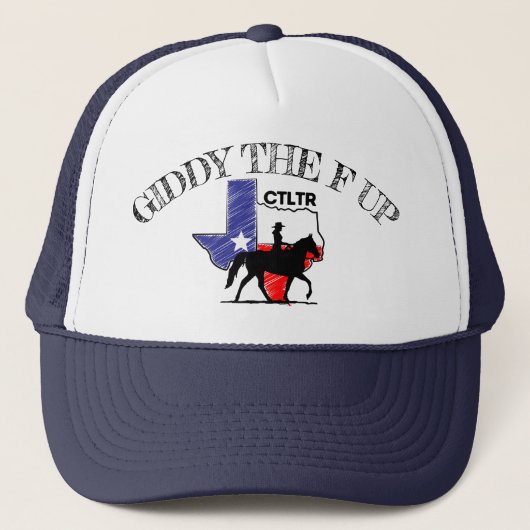 GIDDY THE F UP HAT キャップ (正面)