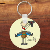 Giddy Up Cowboy Tシャツとギフト キーホルダー (正面)