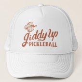 Giddy Up Pickleball - Ball Hat キャップ (正面)