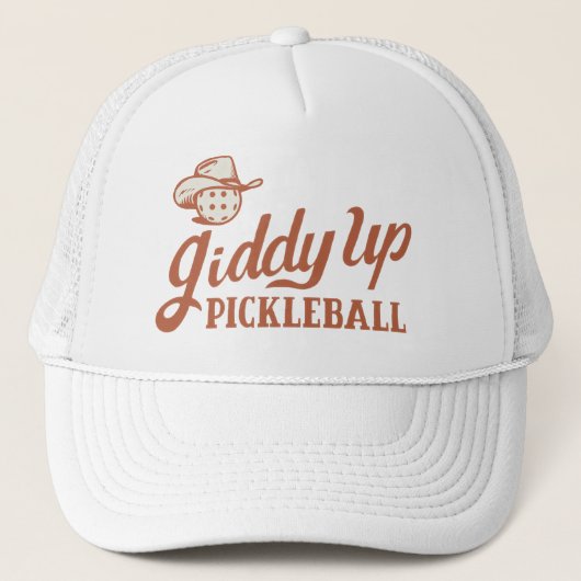 Giddy Up Pickleball - Ball Hat キャップ (正面)