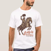 Giddy Up Pickleball - Paddle Front Tシャツ (正面)
