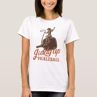 Giddy Up Pickleball Tシャツ