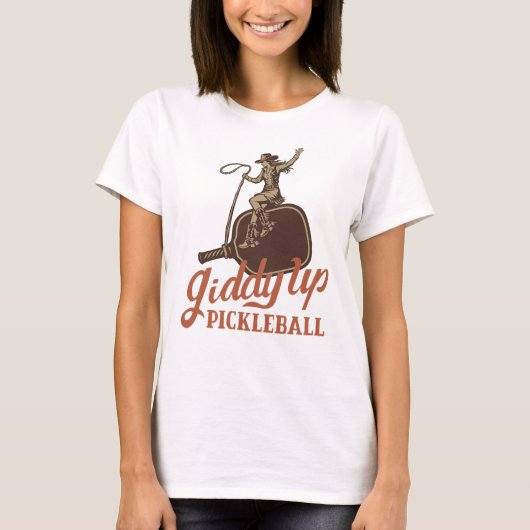 Giddy Up Pickleball Tシャツ (正面)