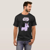 Giddy Up! There Is Chaos To Spread Cute Cat Ride U Tシャツ (正面フル)