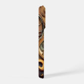 Gided Baroque Scrollwork  iPhoneケース (右側面)