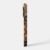 Gided Baroque Scrollwork  iPhoneケース (左側面)