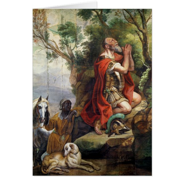 Gideonのタペストリーのための漫画の祈りの言葉 (正面)