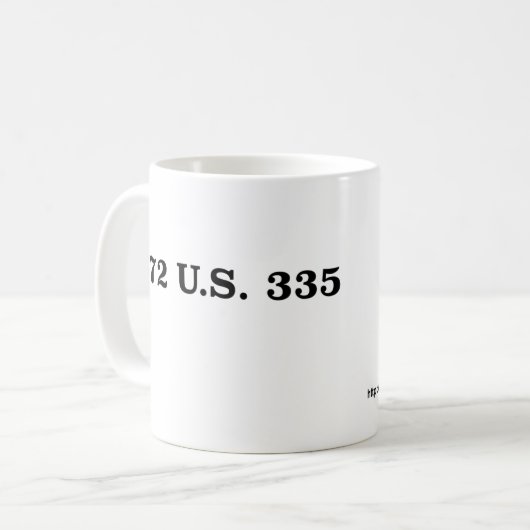 GideonはV. Wainwrightマグを引用します コーヒーマグカップ (正面左)