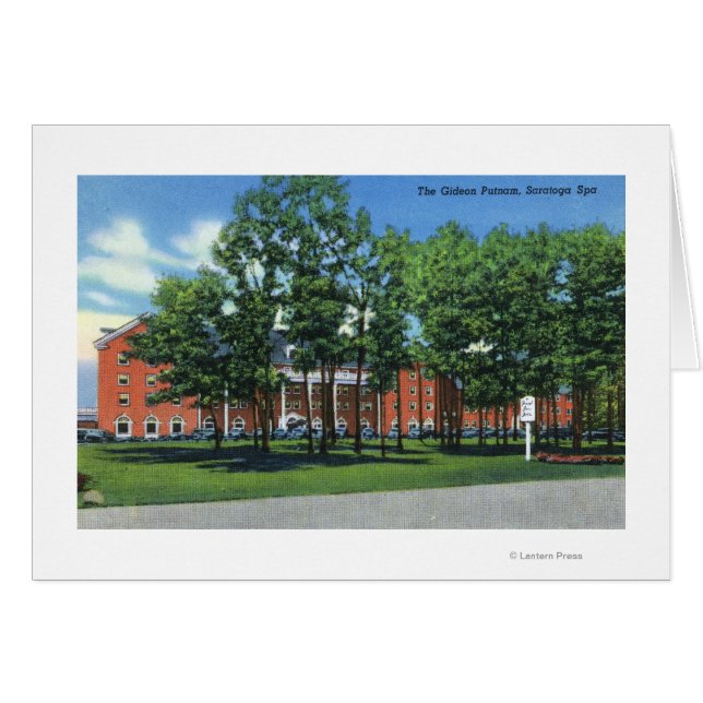 Gideon Putnam, Saratogaの外観 (正面横)