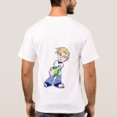 Gideonsのフリズビーのロゴ Tシャツ (裏面)