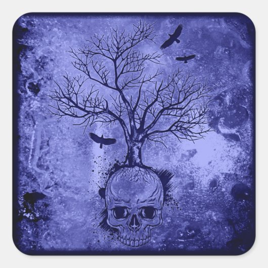 Gideon's Riders Logoスタンプ スクエアシール (正面)