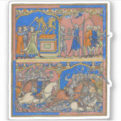 Gideon's Valiant Three Hundred The Crusader Bible シール (正面)