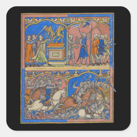 Gideon's Valiant Three Hundred The Crusader Bible スクエアシール (正面)