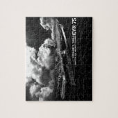 Gifが付いているCVN-75ハリー・S・トルーマン8x10の写真のパズル ジグソーパズル (縦)