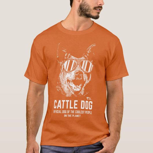 gifのオーストラリア牛の犬 tシャツ (正面)