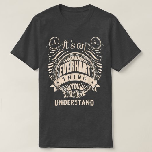 Gifを理解できないのはEVERHARTの事だ Tシャツ (デザイン正面)
