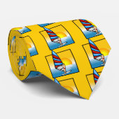 gif_3_sea.gif WindSurferウォーカラフルタースポーツ ネクタイ (ロール)