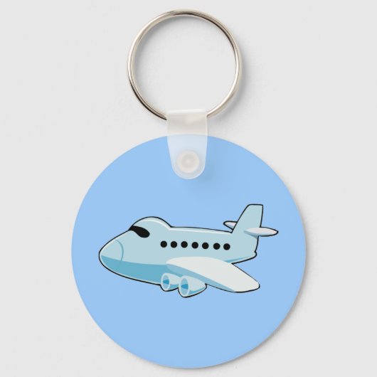 gif_airplane_002 BLUE風俗飛行機 キーホルダー (正面)