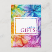 GIFTカードに関するメモEthereal開花 エンクロージャーカード (正面)