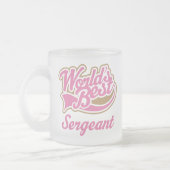 Gift下士官 フロストグラスマグカップ (左)