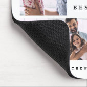 Gift 最高の For パパ Ever Family モダン Photo Collage マウスパッド (コーナー)