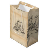 Gift Bag ミディアムペーパーバッグ (正面アングル)