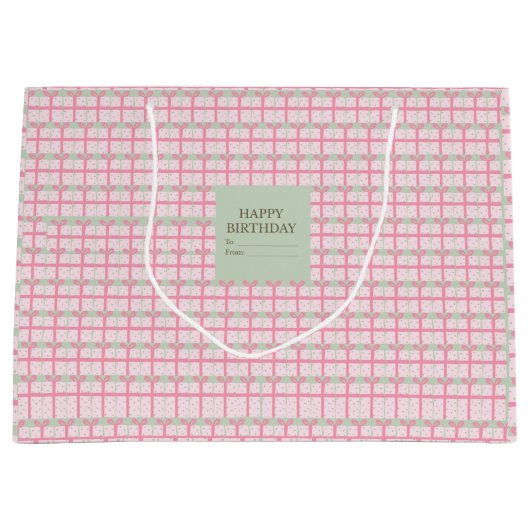 Gift Bag ラージペーパーバッグ (正面)