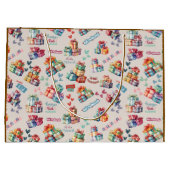 Gift Bag Collection| Elegant Kids Design ラージペーパーバッグ (裏面)