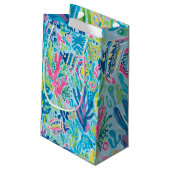 Gift bag in stylish graphic スモールペーパーバッグ (裏面アングル)