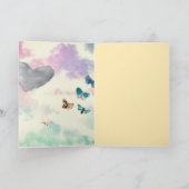 GIFT BAG TWIN ANGELS IN PASTELS  カード (内部)