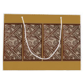 Gift Bag with Art of New Guinea ラージペーパーバッグ (裏面)