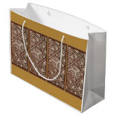 Gift Bag with Art of New Guinea ラージペーパーバッグ (裏面アングル)