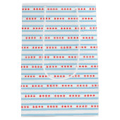 Gift Bag with flag of Chicago, USA ミディアムペーパーバッグ (裏面)