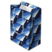 Gift Bag with flag of Columbia, SC, USA ミディアムペーパーバッグ (裏面アングル)