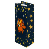 Gift Bag with red horse ワインギフトバッグ (裏面アングル)