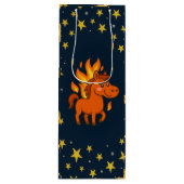 Gift Bag with red horse ワインギフトバッグ (正面)