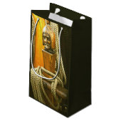 Gift Bag - Wooden Capstan and Rope スモールペーパーバッグ (裏面アングル)